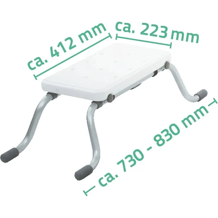 RIDDER Wannensitz Schemel Eco Weiß A0042001 421599 – Bild 7