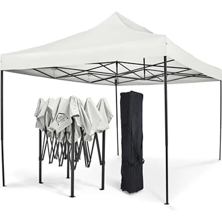 All Seasons Gazebos 3x4.5 m vollständig wasserdichtes Faltpavillon - Weiß – Bild 10