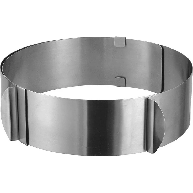 Tortenring Ø16- Ø30cm verstellbar perfekt für Schichttorten Höhe 8,5cm HI 16096 – Bild 1