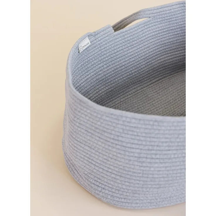 Metallbude Moseskorb - Dove Grey Grau