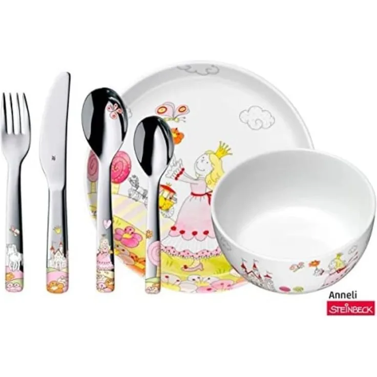 WMF Kinderbesteck-Set 6-tlg. Prinzessin Anneli