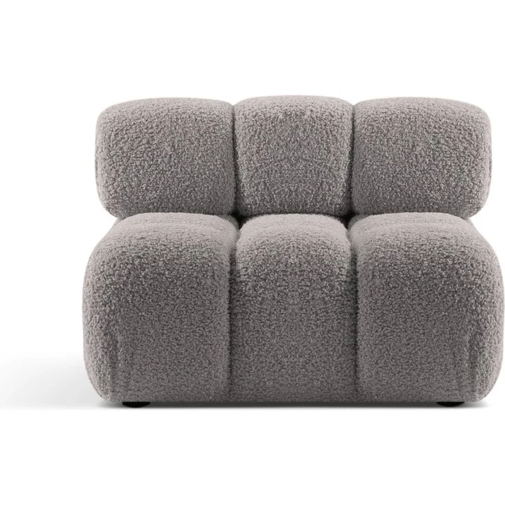 Micadoni Armloses Modul Bellis Boucle Rolf Hellgrau – Bild 1