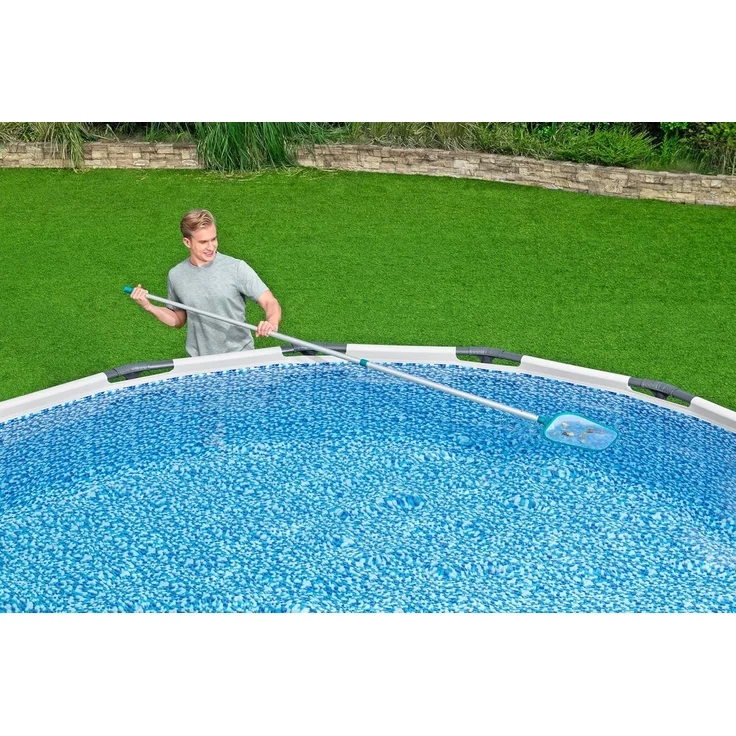 Poolpflege Basis-Set AquaClean™ mit pumpenbetriebenem Poolsauger & Kescher für Poolgrößen bis 610 cm – Bild 9