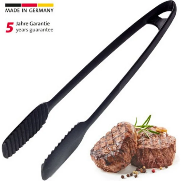 Thiru Servierzange - Bratzange - hitzebeständig bis 210 °C - schonend & rutschfest