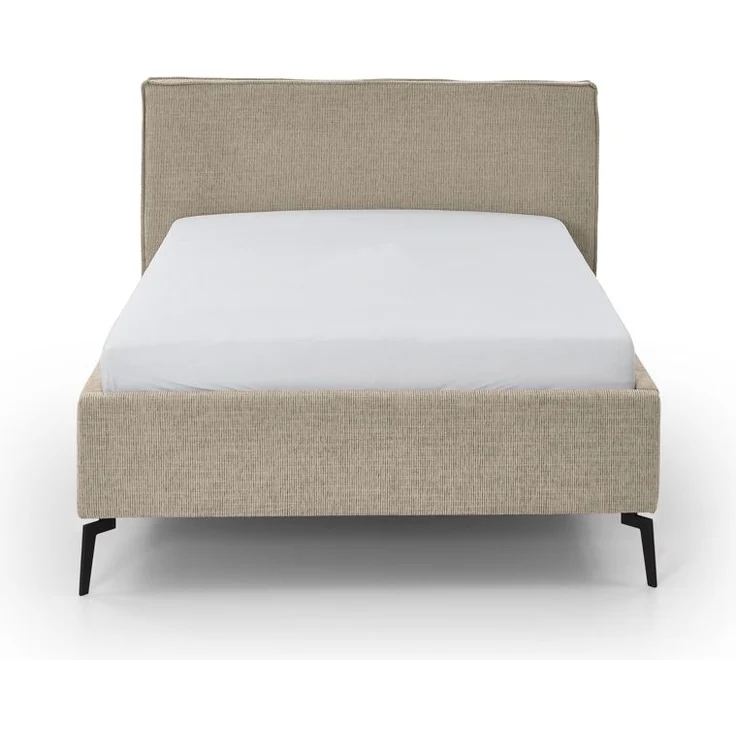 Matera Polsterbett braun Polyester Stoffbezug Baltimore 216cm x 165cm x 112cm – Bild 2