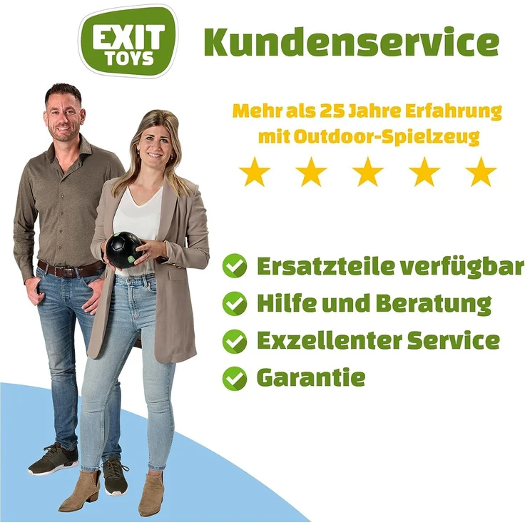 EXIT Whirlpool 'Silver Classic', Aufstellbecken, Ø 204 x 65 cm, mit 140 Luftdüsen, für 4 Personen – Bild 7