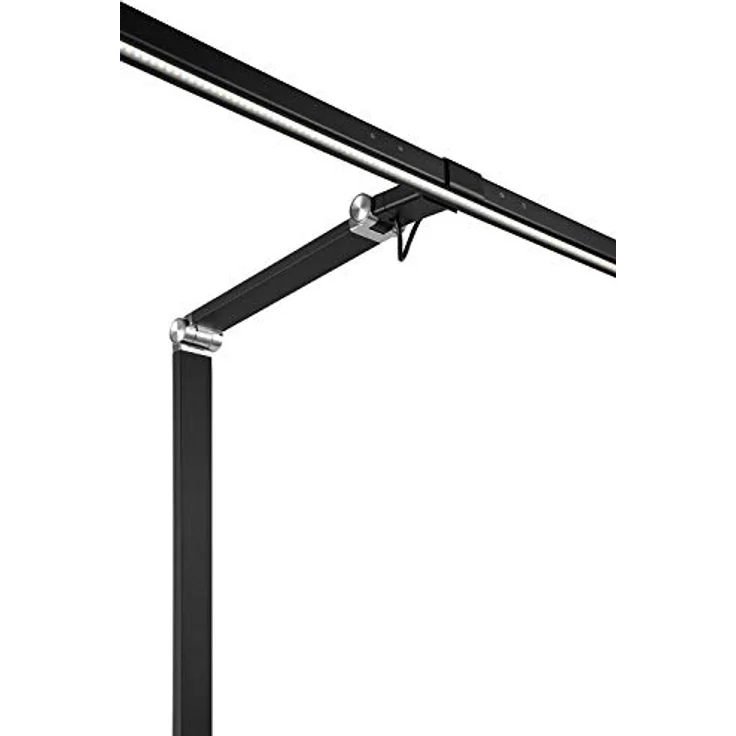 ALCO Schreibtischleuchte Alu/KU schwarz mit Tischklemme, 10,8 W LED, stufenlos einstellbar, 720 mm Höhe – Bild 3