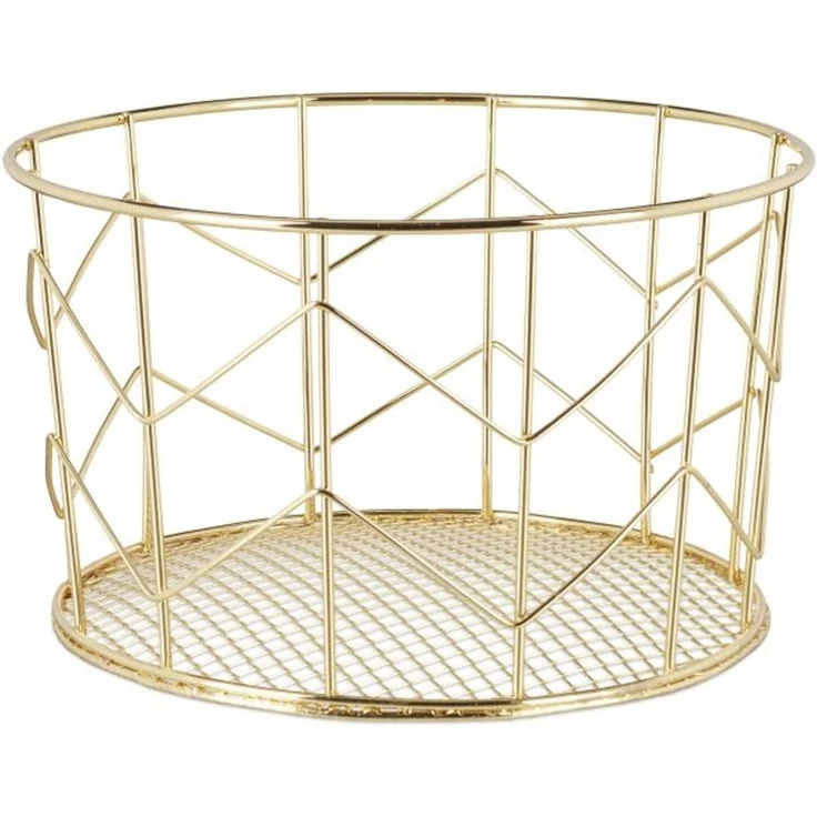 Metall Drahtkorb rund – Bild 9