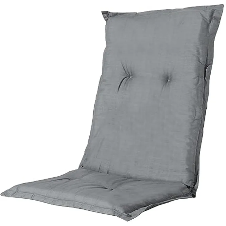 Madison A046 Niederlehner Gartenstuhl Auflagen 105x50x8cm grau uni