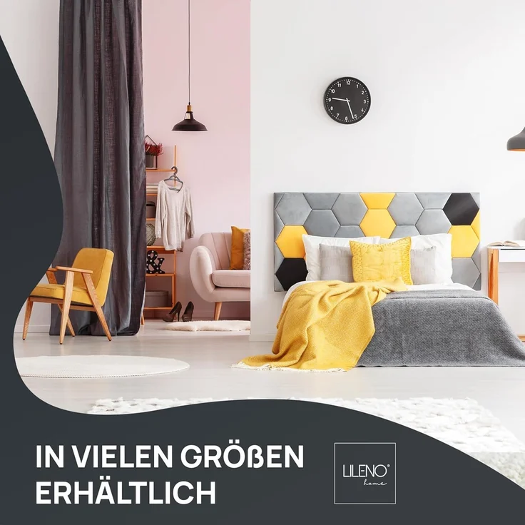 LILENO HOME Kissen 60x60 (1er Set) – 95 °C waschbar, Oeko-Tex & Made in DE – Allergiker Kopfkissen 60x60 anpassbar für himmlischen Schlaf – Haut schmeichelndes & geruchsfreies Pillow – Bild 8