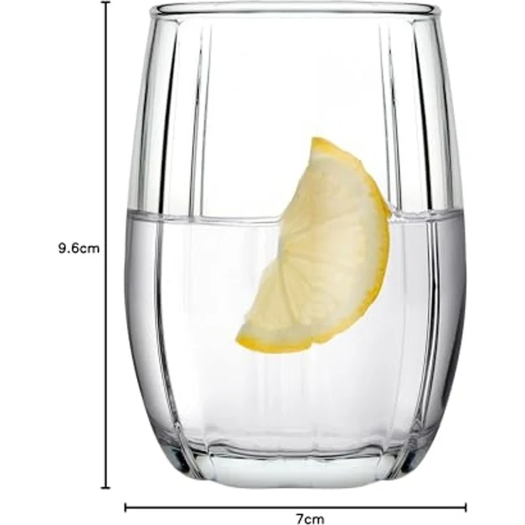 Pasabahce LINKA 420302 6er Set Wassergläser Kurz Fackelglas Wasserglas 240 ml – Bild 4
