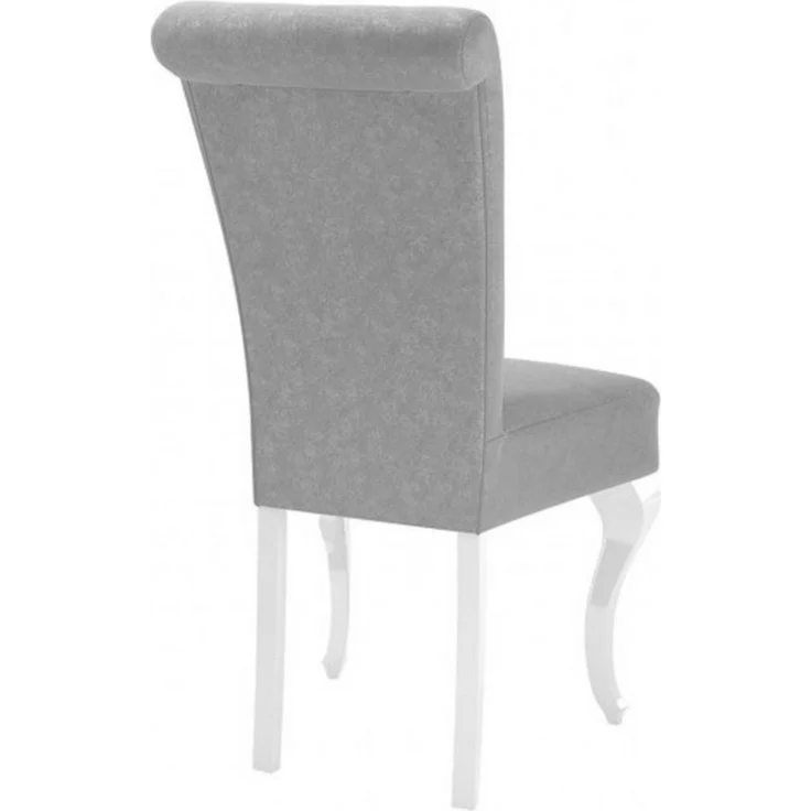Deine Möbel 24 Esszimmerstuhl LUISE S61 Stuhl 2 4 6 8 10 12 Stühle PREMIUM zum Esszimmer - Set (Beige Hellgrau Grau Anthrazit Graphit), Stühle in Samt Velour Glamour-Still – Bild 2