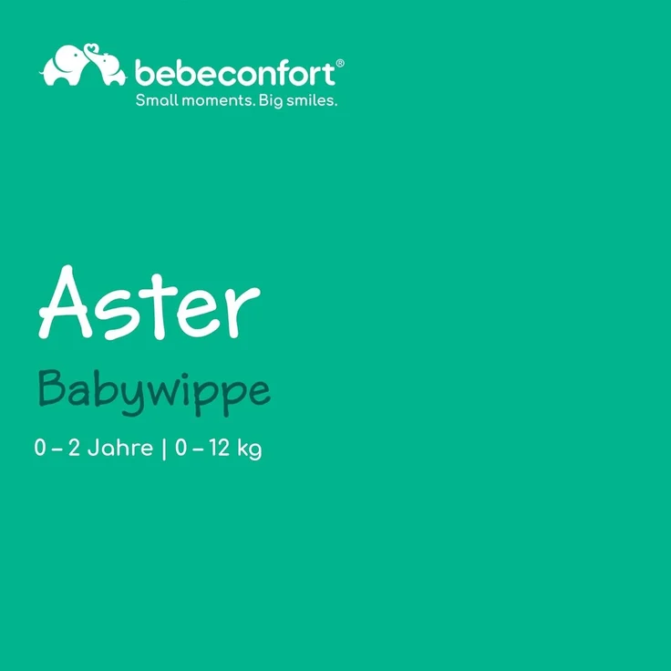 Bebeconfort Aster, Babywippe, 0–2 Jahre, Leichtgewicht (2,7 kg), ultra-kompakt zusammenklappbar, verstellbare Rückenlehne, Polsterkissen, abnehmbarer Spielbogen, 3-Punkt-Gurt, Tinted Graphite – Bild 2