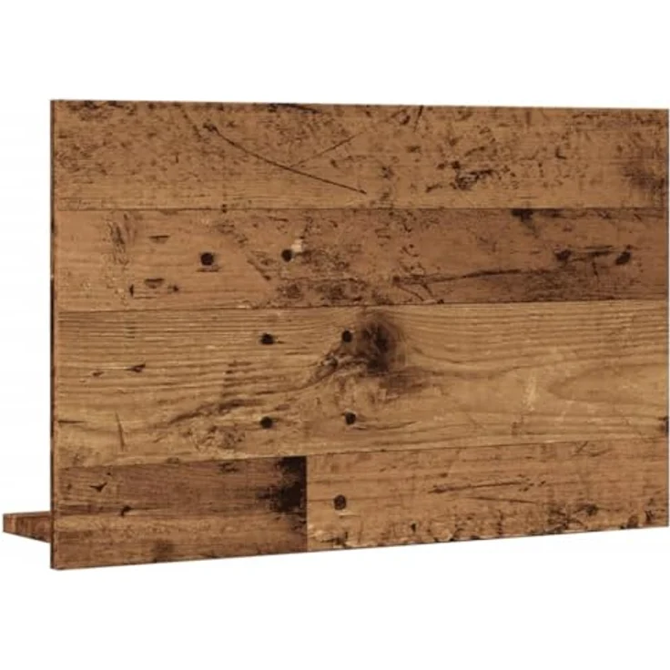 vidaXL Badspiegel mit Ablage Altholz-Optik 60x11x37 cm Holzwerkstoff 856197 – Bild 6