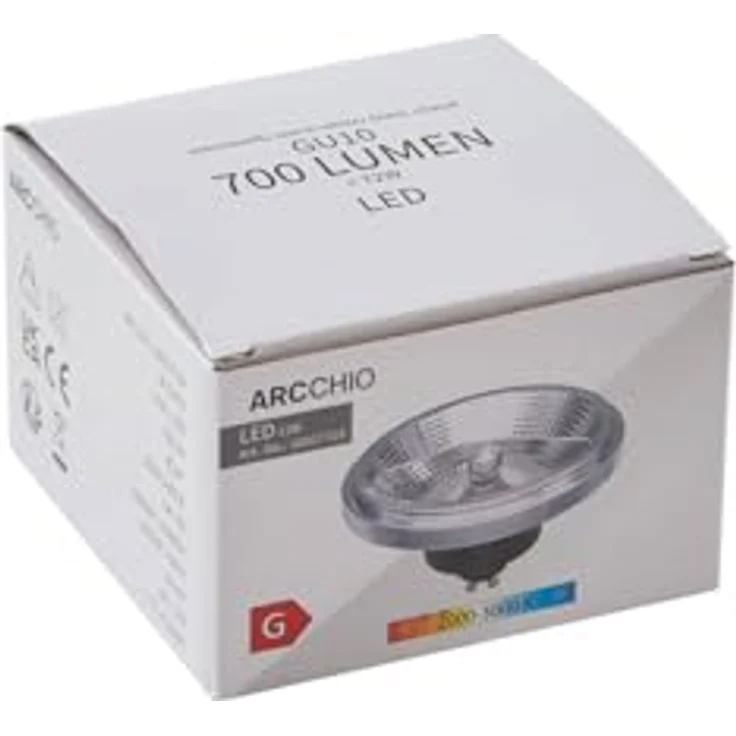 Arcchio LED GU10 Lampe ES111, 11W, energieeffiziente Leuchte für gemütliche Beleuchtung in Wohnräumen – Bild 5