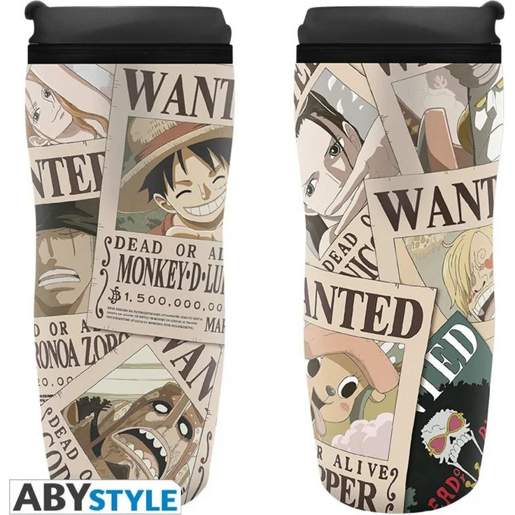 ABYstyle Tasse ONE PIECE - Travel Tasse/Becher Wanted