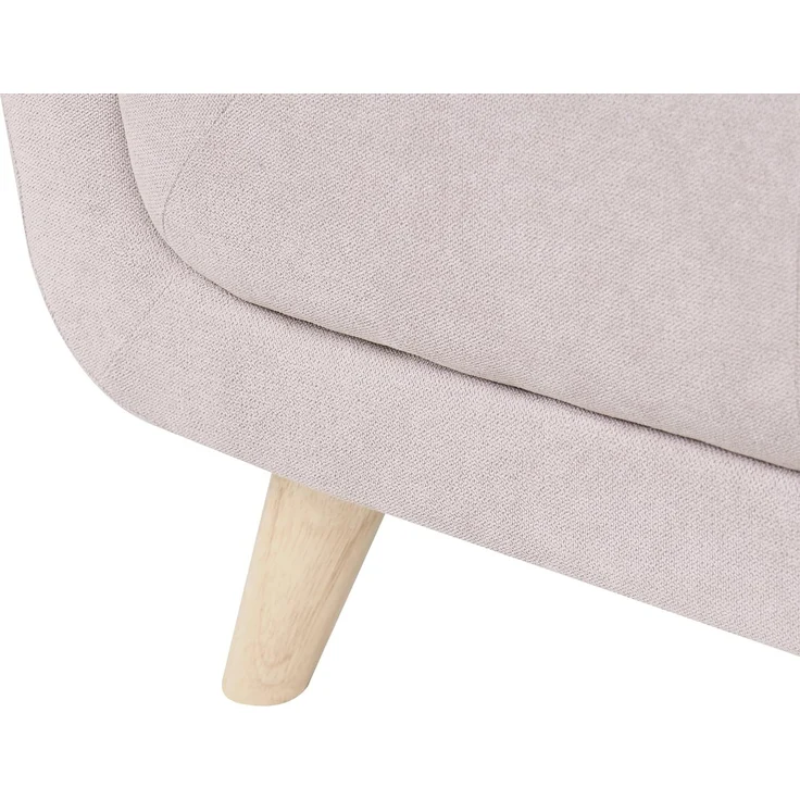 Ottomane HABO Stoff Taupe – Bild 6