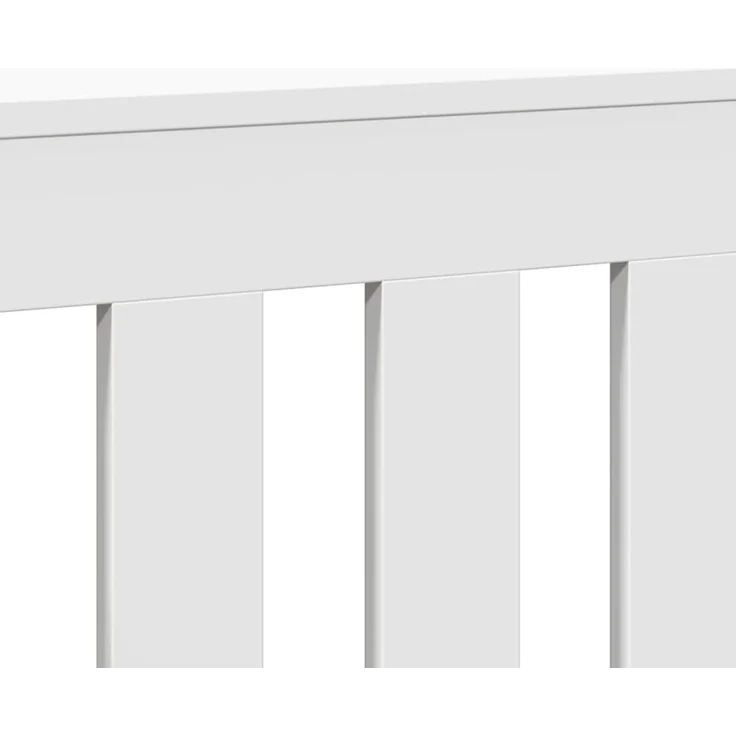 vidaXL Heizkörperverkleidung Weiß 104x20x82 cm Holzwerkstoff 852735 – Bild 6
