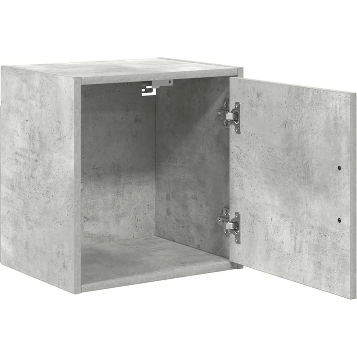 vidaXL Garagen-Wandschrank Betongrau Holzwerkstoff 860631 – Bild 4