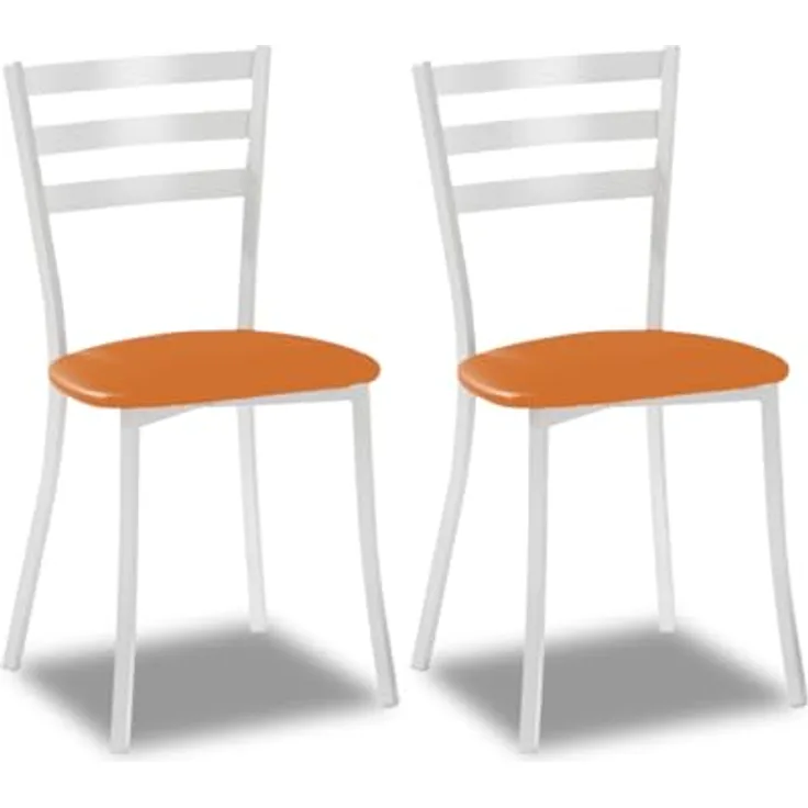 ASTIMESA Esszimmerstuhl, Orange, 39 cm x 46 cm x 84 cm