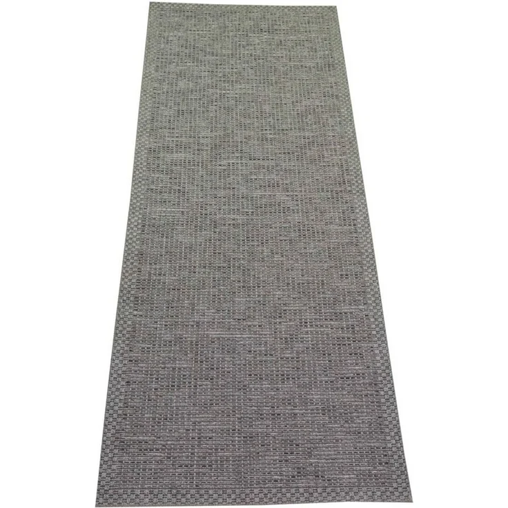 Carpetia Teppich Indoor & Outdoor Teppich Sisal Optik - grau, rechteckig, Höhe: 8 mm – Bild 3
