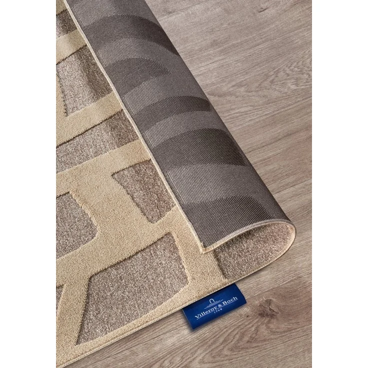 Villeroy & Boch Teppich Therese, rechteckig, Höhe: 5,5 mm, Wohnzimmer, Schlafzimmer, Modern, Hoch-Tief Effekt, Flur – Bild 3