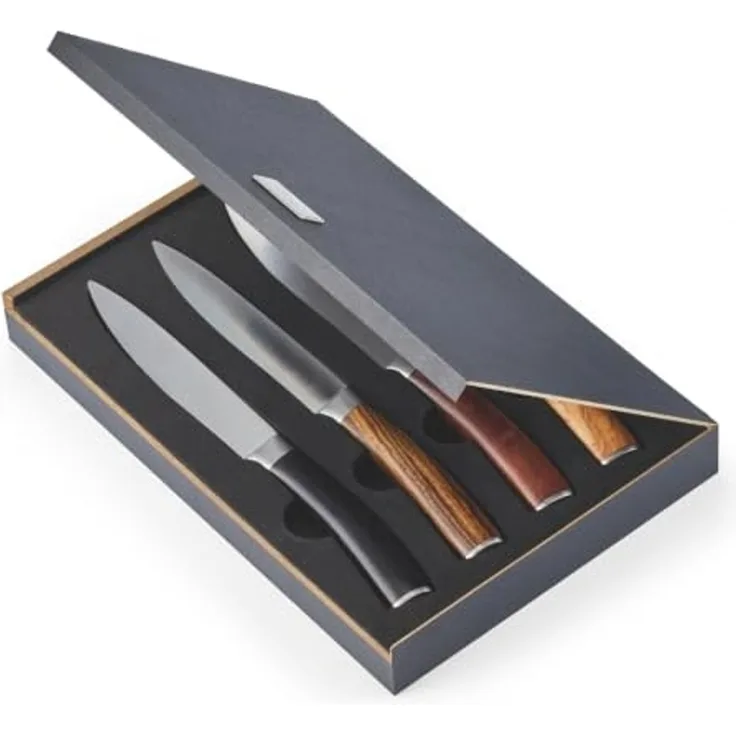 Philippi Hochwertiges Steakmesserset mit Echtholzgriff
