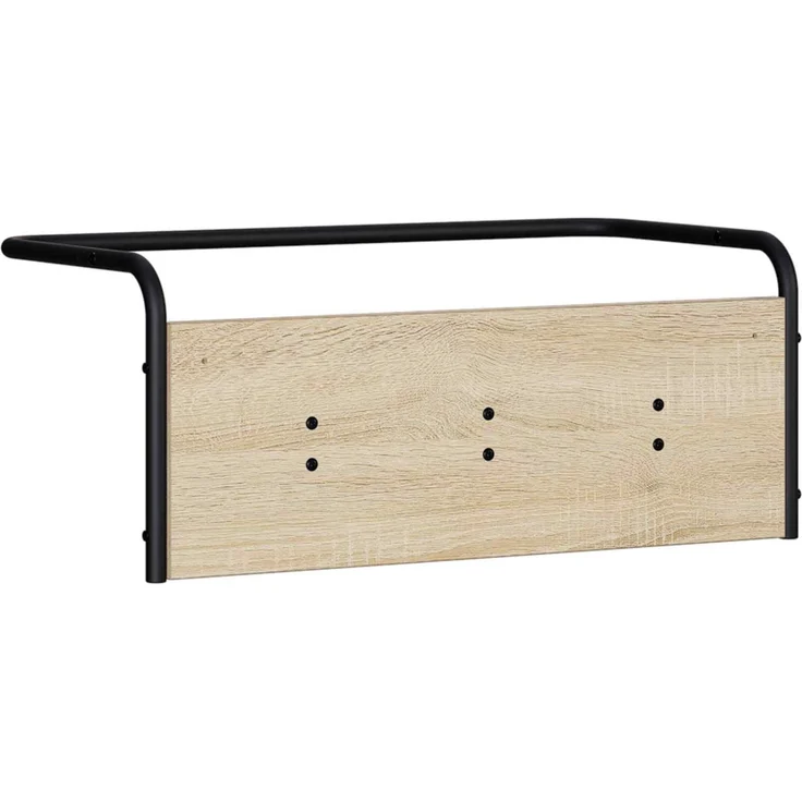 vidaXL Garderobenständer 60 x 30 x 25 cm Sonoma-Eiche Holzwerkstoff 8014083 – Bild 4