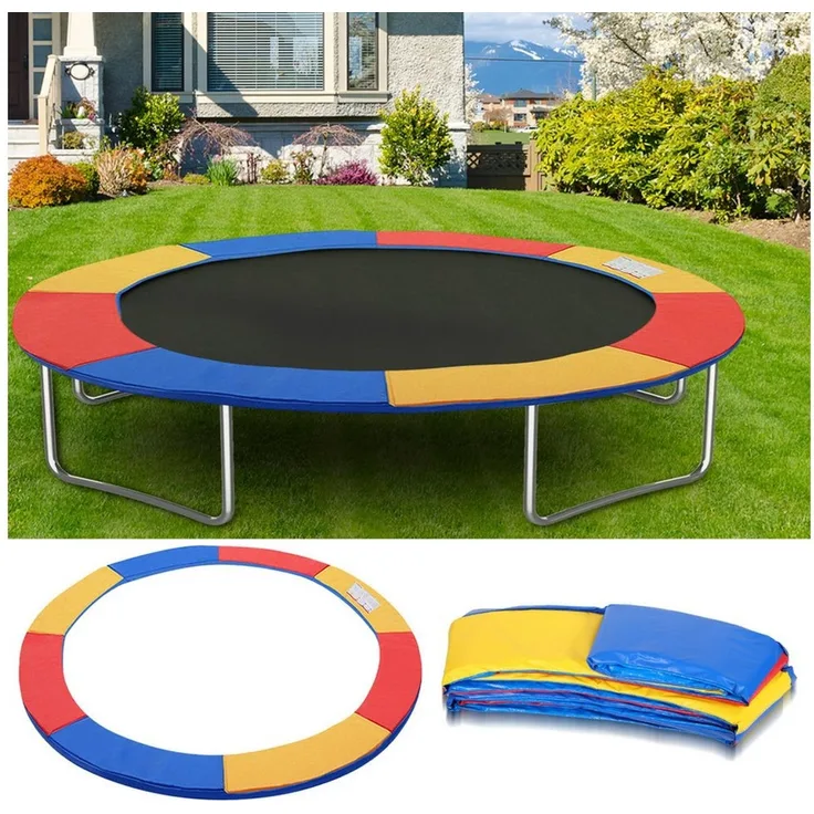 Clanmacy Trampolin-Abdeckplane Randabdeckung Federabdeckung Randschutz Schutz Für Trampolin 244-426cm