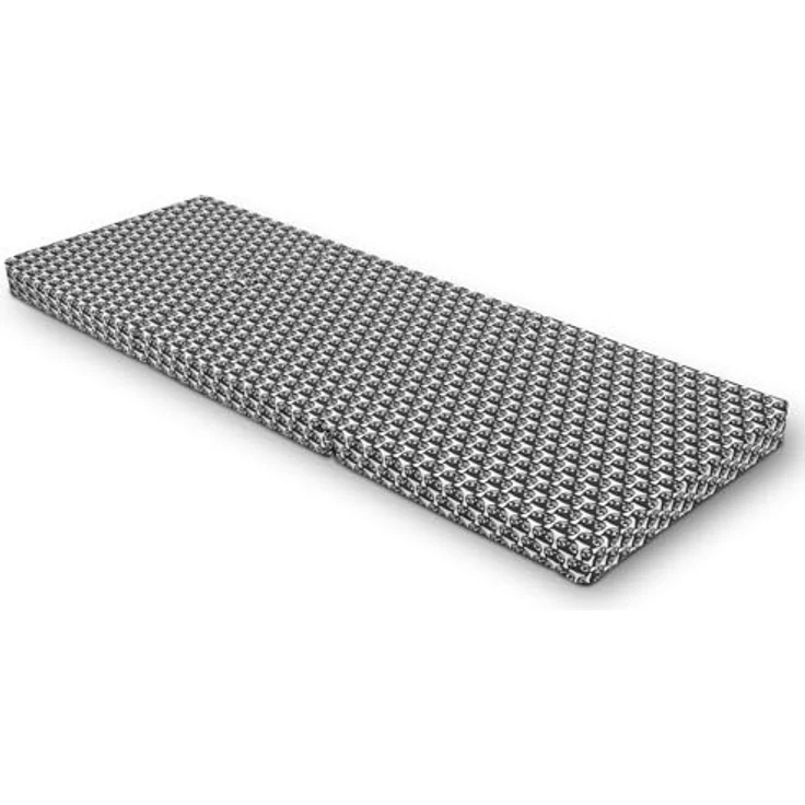 CloudComfort Basic Klappmatratze 70 x 195 cm mit Katzenmuster , 10 cm hoch – Bild 3