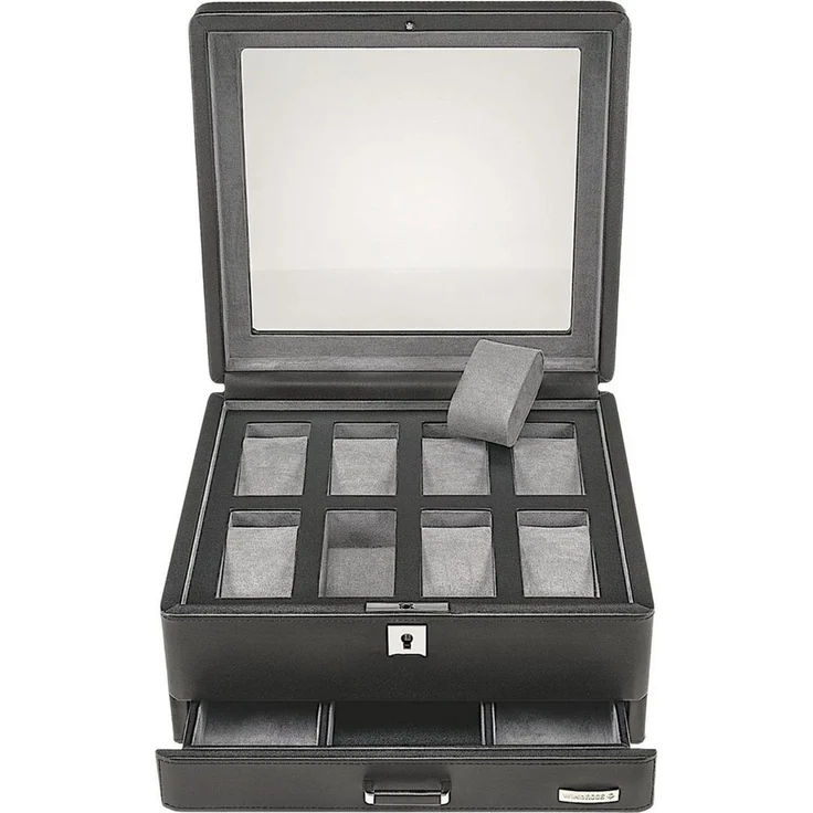 WINDROSE Uhrenbox Tempora, 804021.08, Aufbewahrung, Uhrenkasten, Ø max. 40mm, Armbanduhr, Geschenkidee – Bild 3