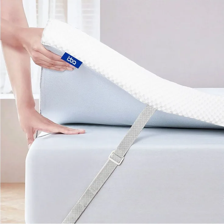 Esun, Topper Topper, Gel Matratzen Topper H3/H4 aus 7,5 cm Höhe Memory Foam Gewebe, 7.5 cm hoch, (Set, Geeignet für Seiten-, Rücken- und Bauchschläfer), Bequeme Matratzentopper für Boxspringbett und Unbequemem Betten