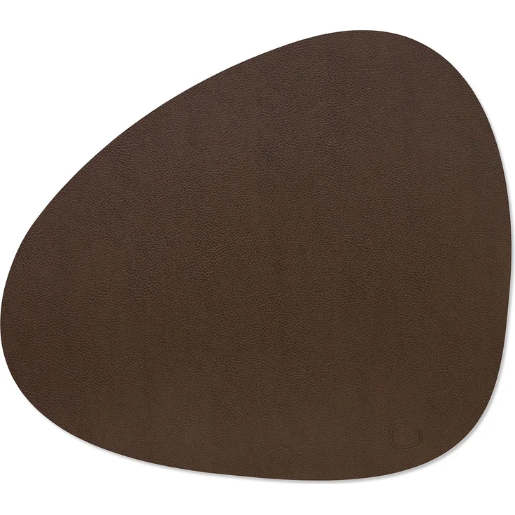 LIND DNA Table Mat Curve L 37x44 cm Serene Hazel