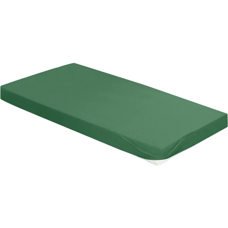 Irisette Mako-Jersey Betttuch Jupiter 0008 moos 190x200 cm 8-30 moos