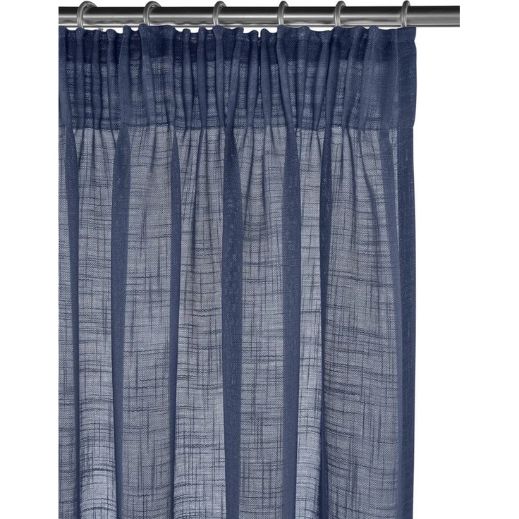 LeGer Home by Lena Gercke Gardine Marusha, Leinenoptik, halbtransparent, 1er & 2er Pack, Topseller (2 St), Multifunktionsband, halbtransparent, 1/2er Schal, Leinenoptik, grob gewebt, verschiedene Größen – Bild 3