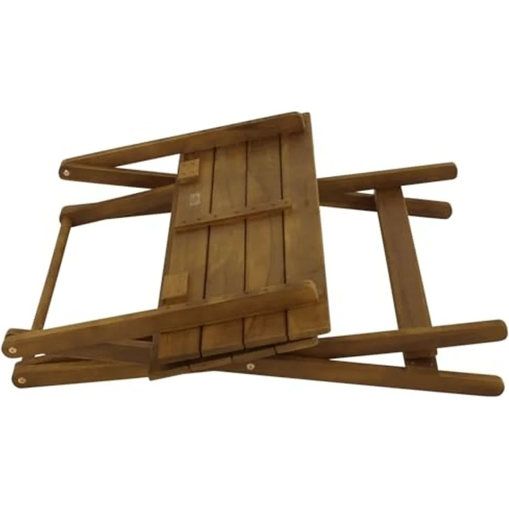 DEGAMO Gartentisch BAHIA 90x60cm, Akazie geölt, klappbar – Bild 6