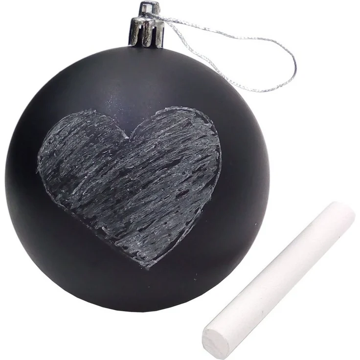 Weihnachtsbaumkugel zum Beschriften 8cm Christbaumschmuck Weihnachtsdeko – Bild 3