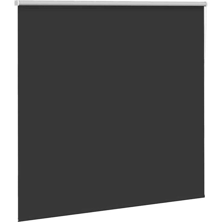 vidaXL Verdunkelungsrollo Schwarz 155x130 cm Stoffbreite 151,6 cm 4010853 – Bild 2