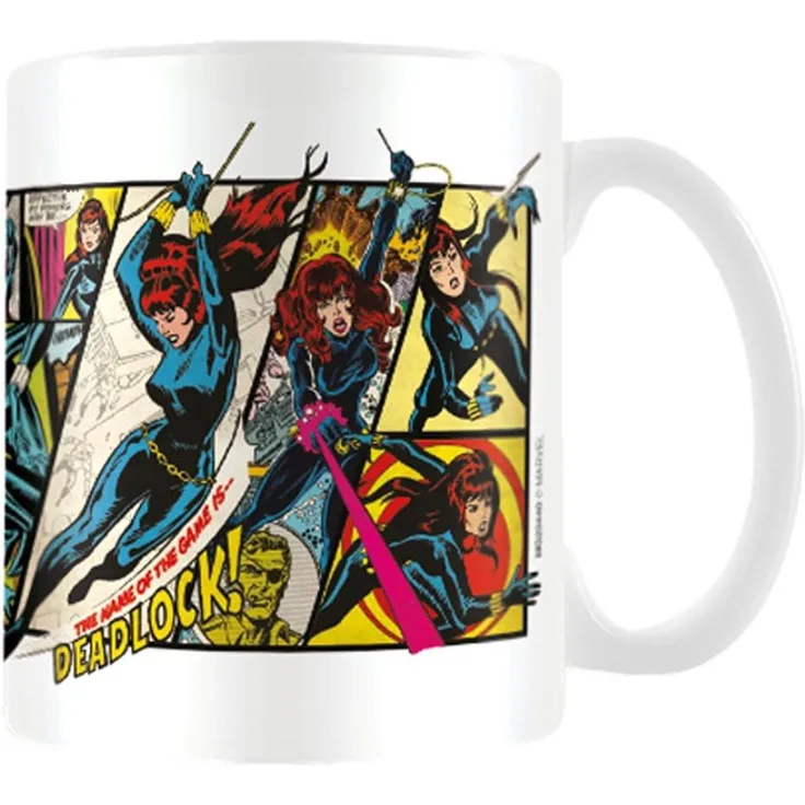 Marvel MG23440 Retro Helden Tasse aus Keramik, 8 x 11,5 x 9,5 cm, mehrfarbig