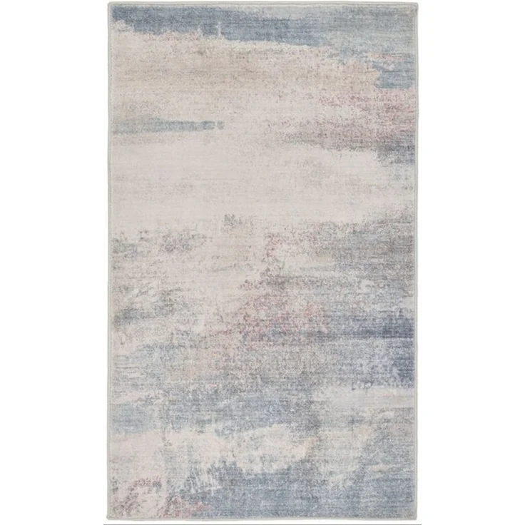 Gino Falcone Badematte Ariella GF-148, Höhe 7 mm, rutschhemmend beschichtet, fußbodenheizungsgeeignet, Polyester, rechteckig, Badteppich, bedruckt, modernes Design, weich & kuschelig – Bild 4