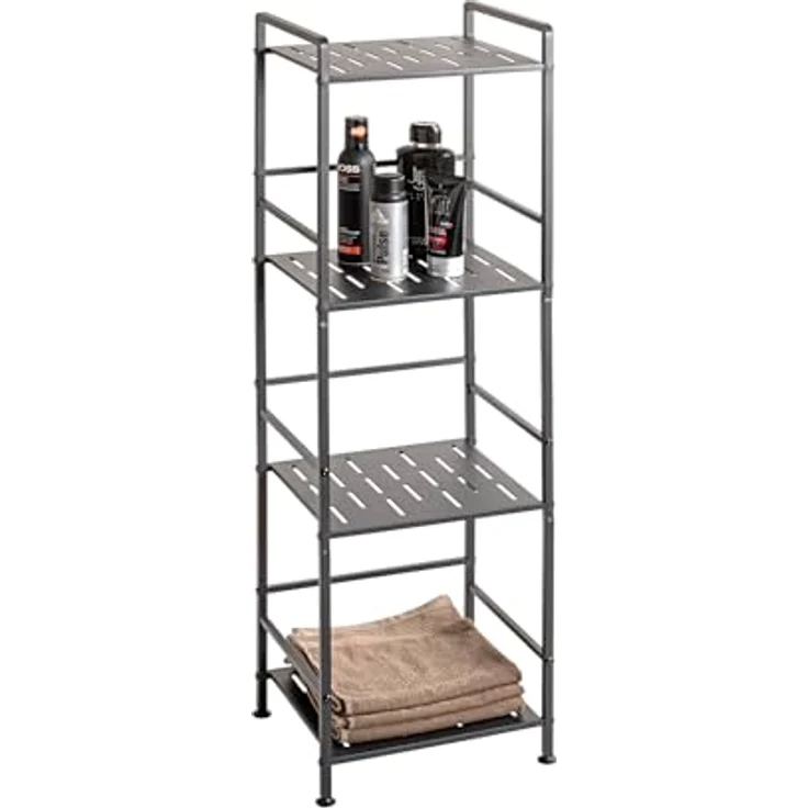 XXXL Xxxl Regal Anthrazit, Metall, 3 Fächer, 33x106x28 cm, stehend, verschiedene Größen erhältlich – Bild 6
