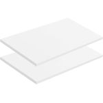 mokebo Einlegeboden Die Ableger (2er-Set), Böden für Kleiderschrank 'Der Grenzenlose' mit 60cm Breite in Weiß