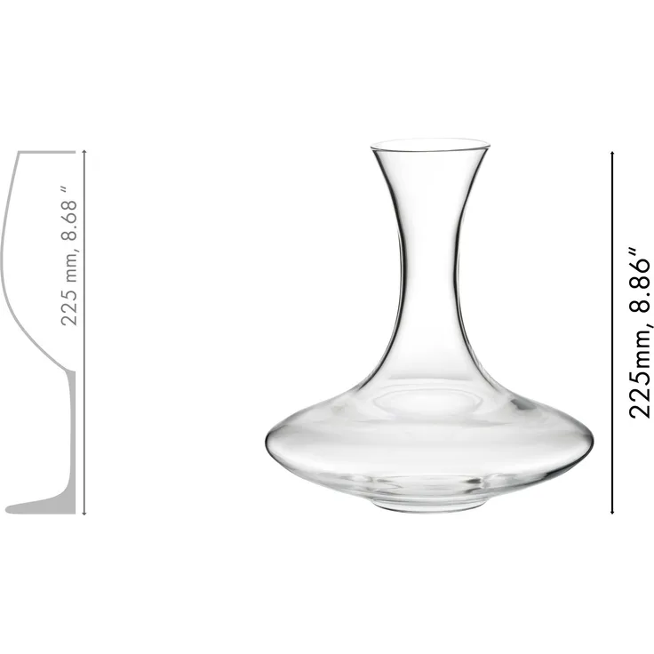 RIEDEL 2400/14 Dekanter ULTRA aus Kristallglas / Design-Dekanter