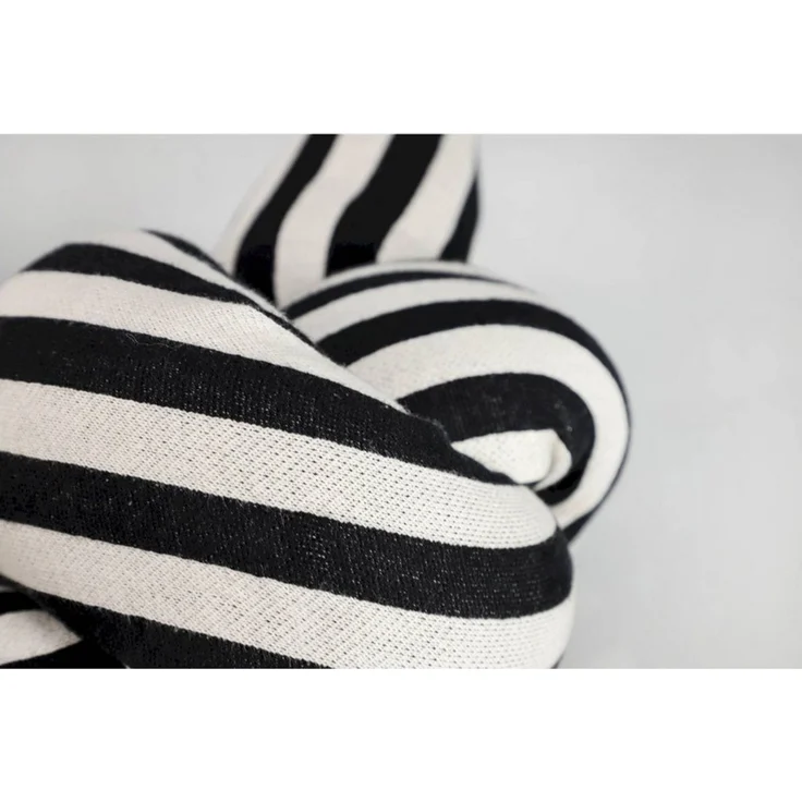 SCHÖNER WOHNEN-Kollektion Kissenhülle JOLLY Zierkissen mit Füllung, (1 Stück), 15x150 cm in Schwarz – Bild 2