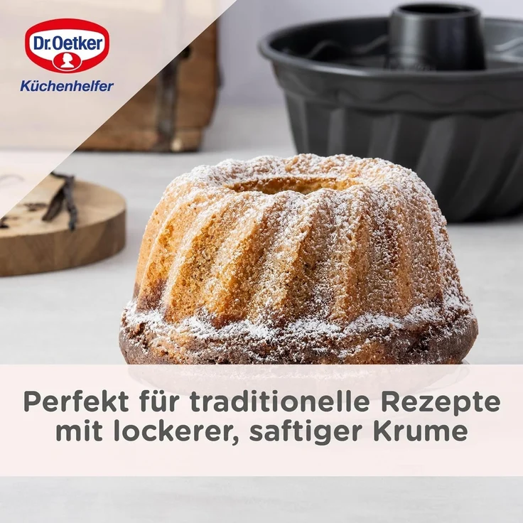 Dr. Oetker Gugelhupfform Kuchenform, Backform, Rührkuchenform – Bild 7