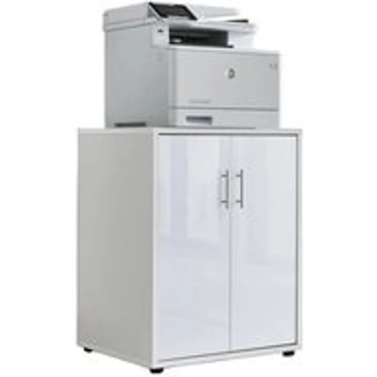 BMG Möbel Aktenschrank Druckerschrank Office Edition (große Oberplatte auch für Office Drucker geeignet) Höhe 74 cm, optimale Ergänzung zu Schreibtischen – Bild 5