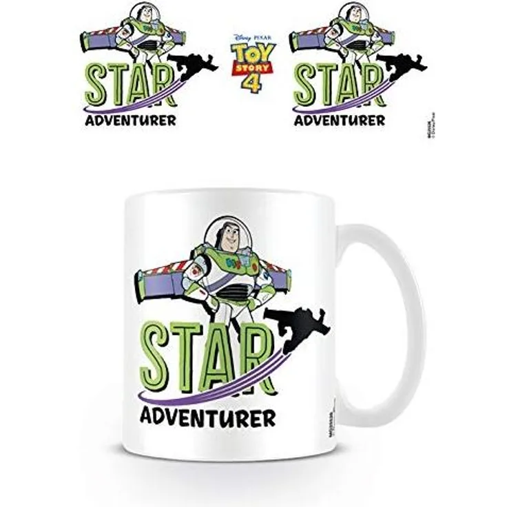 Toy Story 4 MG25526 Kaffeebecher aus Keramik, 11oz , 315 ml