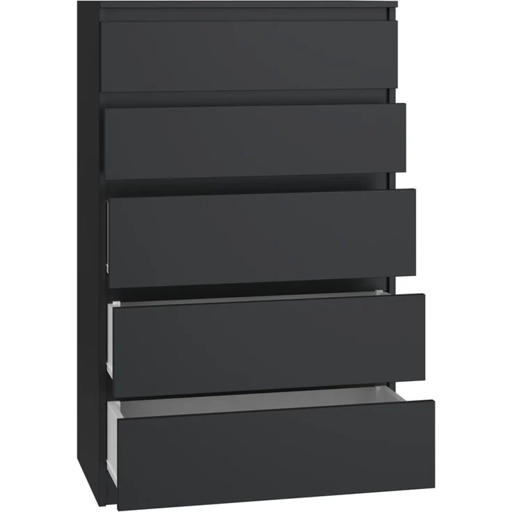 Raumhirsch Furniture Kommode Sideboard 70 cm breit (Maße 40 x 70 x 110 cm, 5 Schubladen), verschiedene Farben – Bild 2