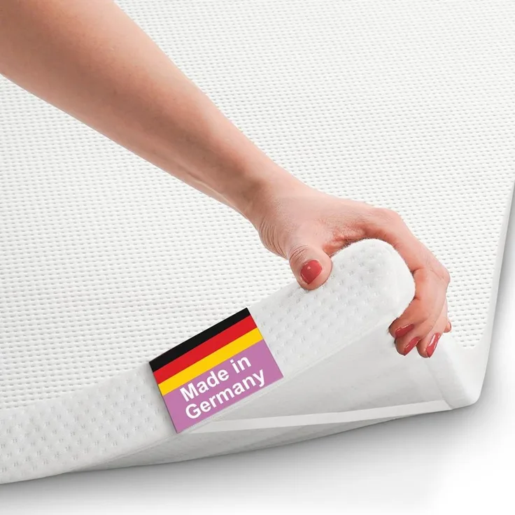 Matratzentopper Memory Foam 160x200x4 cm - Material Füllung: Viskoschaum, Höhe (cm): 4, Größe (cm): 160x200