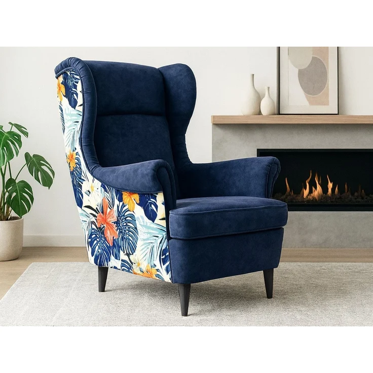 Beautysofa Ohrensessel Havana im skandinavischen Stil (hoher Rückenlehne & modernem Design), 4 trendige Farben zur Auswahl – Bild 5